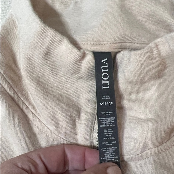 Vuori Cream Sunnyside Pullover - Picture 2 of 4